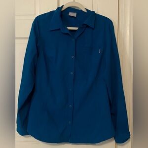 Columbia Long Sleeve Insect Blocker Utility Shirt Sz L
